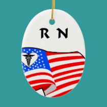 RN USA Pride ornaments