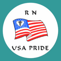 RN USA Pride stickers