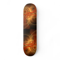 rning Magic Abstract Art Skateboard