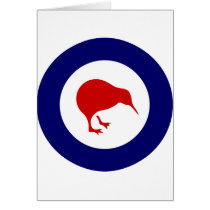 Rnzaf roundel, New Zealand Greeting Cards