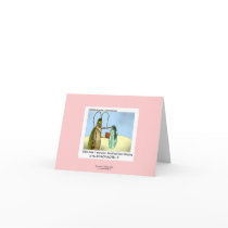Roach Motel Funny Cartoon Note Card cards