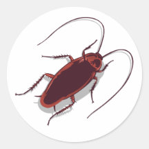 Roach! Round Stickers