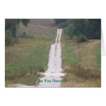 Road, As You Recover Card