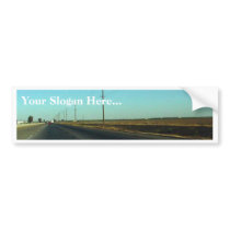 Road Bakersfield bumper stickers by lifesphere Road Bakersfield bumper stickers
