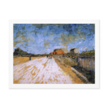 Road Beside Paris Ramparts, Vincent van Gogh postcards