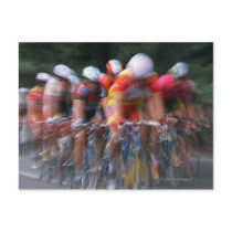 Road bicycle racing post cards