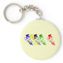 Road Bike Road Racing  Cycling Keychains
