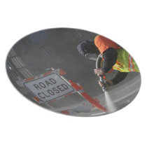Road Closed plates