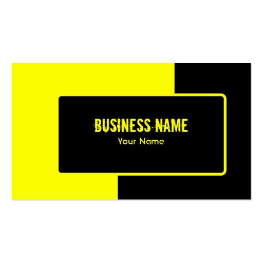 Road Construction Business Card Template (front side)
