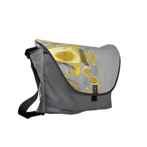 Road Curves, Yellow Messenger Bags