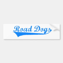 Road Dogs Bumper Sticker