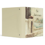 Road Gargnano to San Gaudenzio, D.H. Lawrence 3 Ring Binder