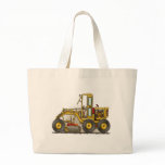 Road Grader Construction Tote Bag