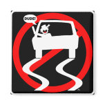 ROAD HAZARDS DUDE! magnets