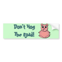 Road Hog Bumper Sticker