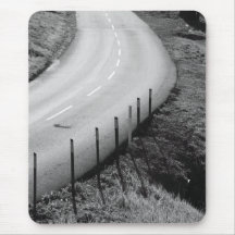 Road In A Park Mousepad