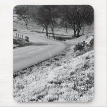 Road In A Park Mousepad