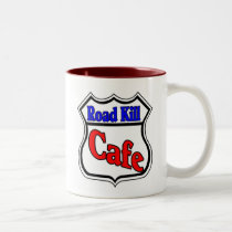 Road Kill Cafe mugs