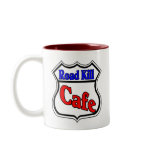 Road Kill Cafe mugs