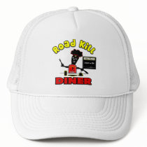 Road Kill Diner Gifts and Apparel hats by janbalaya Road Kill Diner Gifts and Apparel hats