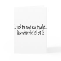 Road Less Traveled cards