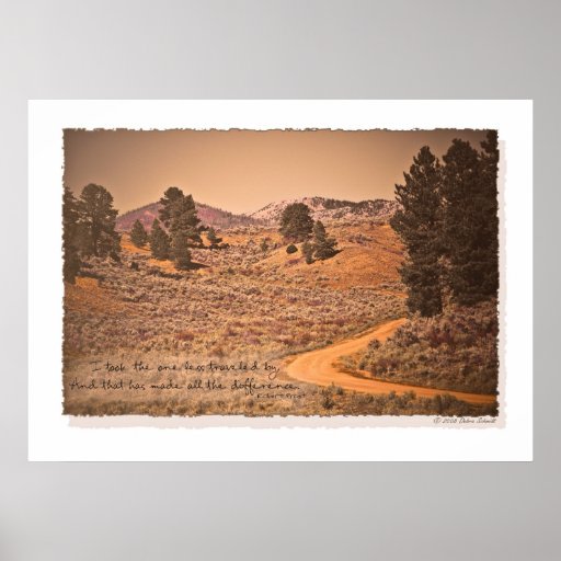 Road Less Traveled Posters
