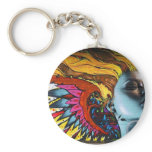 Road more beautiful than the panel Jokenda Key Chain