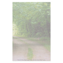 Road of the Opeonga Trail, Ontario from the Forest Stationery