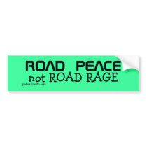 ROAD PEACE bumper stickers