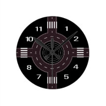 Road Ring Wall Clock