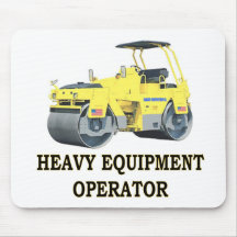 ROAD ROLLER MOUSE PAD