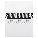 road runner bike tee letterhead design