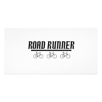 road runner bike tee photo cards by DecorativeWallDecor road runner bike tee photo cards