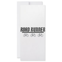 road runner bike tee custom rack cards