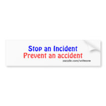 road safety bumper sticker bumper stickers