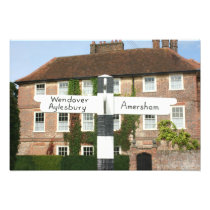 Road sign at Little Missenden, Buckinghamshire photography