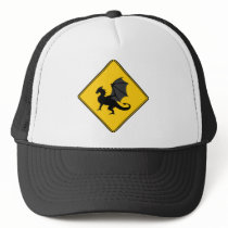 Road Sign- Dragon Hat
