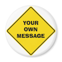 Road Sign Magnet