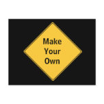 Road Sign- Make Your Own Postcard