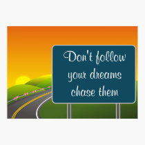 Road Sign Poster posters