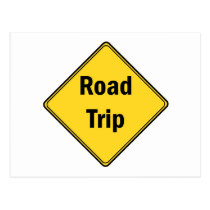 Road Sign- Road Trip postcards