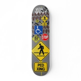 Road Sign Skateboard skateboard