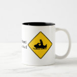 Road Sign- Snowmobile Coffee Mug