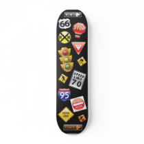 Road Signs skateboards by DoodleBugTees Road Signs skateboards