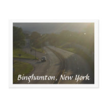 Road, Spring Post Card