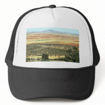 Road to Ciudad Real from Orgaz, Castilla-La Mancha Trucker Hats
