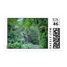 Road to Hana Waterfall Postage