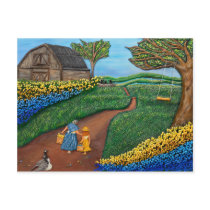 Road To Maple Postcard