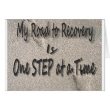 Road To Recovery Greeting Card