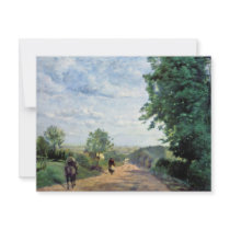 Road To Sevres By Corot Jean-Baptiste-Camille (Bes Invitations